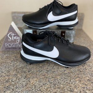 Nike Air Zoom Victory Tour 2 Golf Shoes Black DJ6569-001 Black Leather Mens sz 8